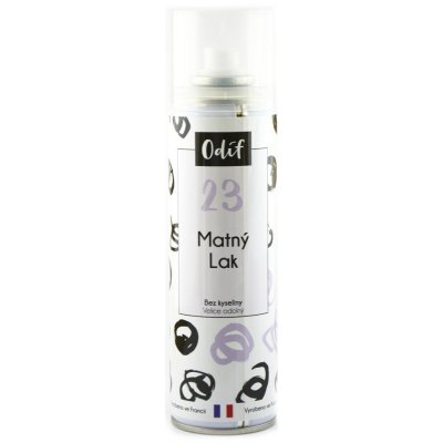 Lak matný ve spreji 250 ml Odif – Zboží Dáma