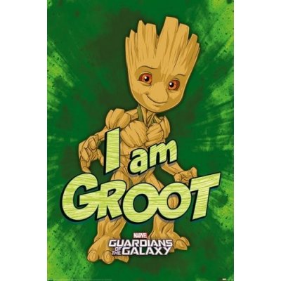 Plakát, Obraz - Guardians of the Galaxy - I am Groot, (61 x 91.5 cm) – Hledejceny.cz