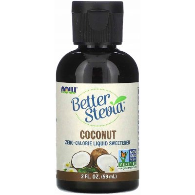 Foods NOW Better Stevia Liquid Kokos 59 ml – Zboží Dáma