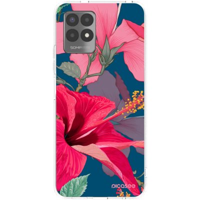 Pouzdro Picasee silikonové Realme 8i - Hibiscus čiré – Zboží Živě