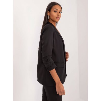 Basic černé elegantní dámské sako tw-zt-bi-24155a.01x-black – Zboží Dáma