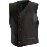 Petex Petr Gabarden Melanž společenská vesta khaki – Zboží Dáma