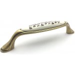 Tulip MARGARITA staromosaz/porcelán béžový/květ 128 mm – Zboží Mobilmania