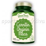 GreenFood Carnitin Arginin Maca 90 kapslí – Hledejceny.cz