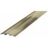 Podlahová lišta Acara přechodová lišta narážecí titan AP4/2 33 mm 2,7 m