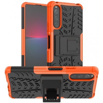 VSECHNONAMOBIL 47477 STAND Extra odolný obal Sony Xperia 10 IV 5G oranžový – Zboží Živě