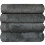 SCANquilt osuška MODAL SOFT tm. šedá 50 x 100 cm – Sleviste.cz
