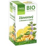 Apotheke Mediate BIO Zázvor s citronem a mátou čaj 20 x 1,5 g – Zboží Dáma