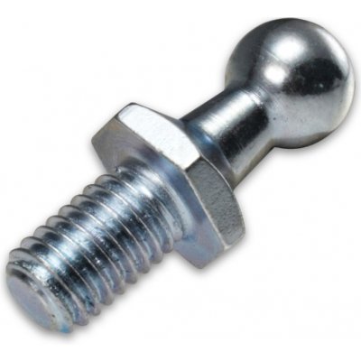 Čep kulového kloubu k plynové vzpěře BM, c=27mm, M6, ocel | Zboží Auto