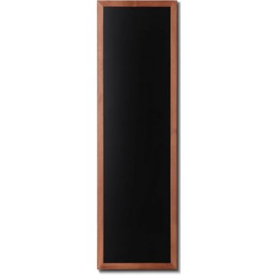 Showdown Display A-Z Reklama CZ CHBLB56x170 Woodboard nástěnná dřevěná křídová tabule světle hnědý lak 56 x 170 cm – Zboží Mobilmania