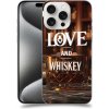 Pouzdro a kryt na mobilní telefon Apple Acover Apple iPhone 15 pro max - Love & Whiskey