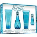 Davidoff Cool Water Woman EDT 50 ml + tělové mléko 75 ml + sprchový gel 75 ml + EDT 15 ml dárková sada