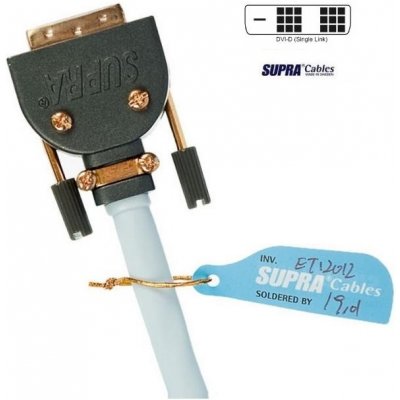 Supra Cables DVI-DVI SINGLE-LINK 8 m – Zbozi.Blesk.cz