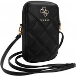 Guess Universal Phone Pouch Zip Quilted 4G Černé GUWBZPSQSSGK – Sleviste.cz