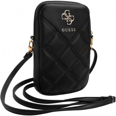 Guess Universal Phone Pouch Zip Quilted 4G Černé GUWBZPSQSSGK – Sleviste.cz