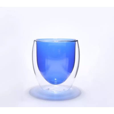 TYGLASS SCB14 150 Termosklenice s dvojitým sklem dark blue 150 ml