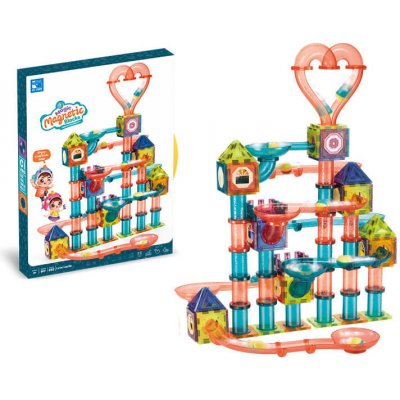 Magic Magnetic Blocks Castle Dragon 262ks set – Zboží Živě