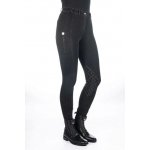 HKM Dámské rajtky Harbour Island Denim kneegrip Černá – Hledejceny.cz