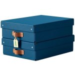 Leitz Puro úložný box A4 260 x 100 x 350 mm modrý 2 ks – Zboží Živě