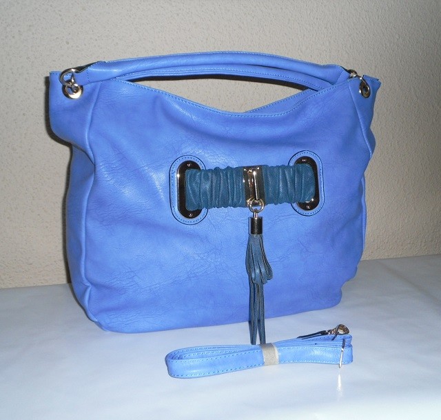 Dámská kabelka velká modrá