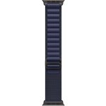 Apple Watch 49mm námořnicky modrý Alpský tah - S - provedení z černého titanu MYPW3ZM/A – Zboží Živě