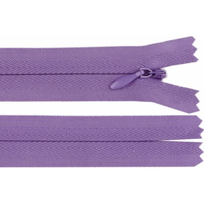 Prima-obchod Spirálový zip skrytý No 3 délka 60 cm, barva 171 fialová orchidej – Hledejceny.cz