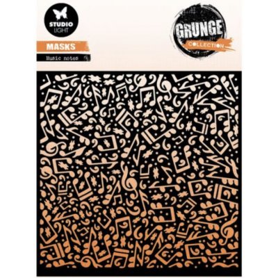 Šablona noty 15x15cm – Zboží Dáma