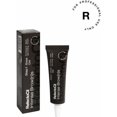 RefectoCil Gelová barva na obočí Intense Brow[n]s Base Gel Černo hnědá 15 ml – Zbozi.Blesk.cz
