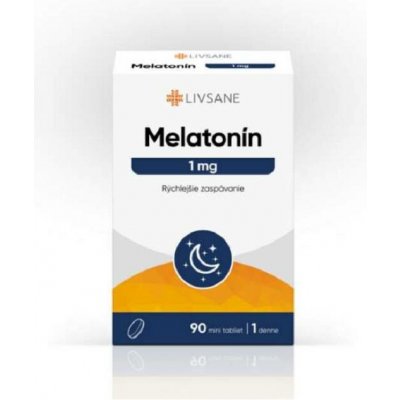 LIVSANE Melatonin 1 mg 90 ks – Hledejceny.cz