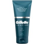 Gillette Body&Intimate 2in1 Shave Cream přípravek na holení třísel s mycí emulzí pro muže 150 ml – Zboží Dáma