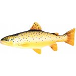 Gaby Polštář Pstruh potoční obecný 62 cm – Zboží Dáma