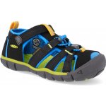 Keen Seacamp II CNX sandálky black/brilliant blue – Sleviste.cz