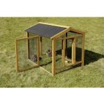 Kerbl výběh pro králíky odklopný s domečkem 115 x 85 x 90 cm – Zboží Dáma