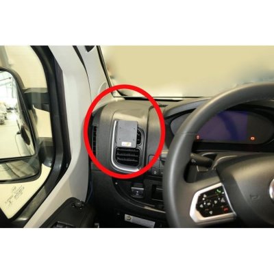Brodit ProClip montážní konzole pro Fiat Ducato 22-24, vlevo na mřížku ventilace 805753 – Zboží Živě