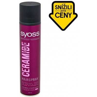 Syoss Ceramide 3v1 lak na vlasy pro sílu vlasů 300 ml – Hledejceny.cz