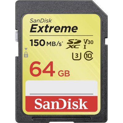 SanDisk SDXC UHS-I U3 64GB SDSDXV6-064G-GNCIN od 419 Kč - Heureka.cz