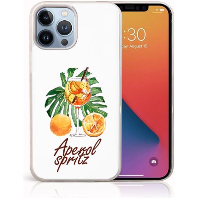 Pouzdro PROTEMIO 43572 MY ART Silikónový obal Apple iPhone 12 / iPhone 12 Pro APEROL (127) – Zboží Mobilmania