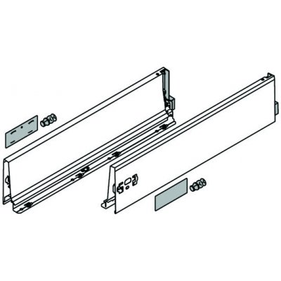 Blum bočnice 378K4002SA K 400 mm šedá Antaro – Zboží Mobilmania