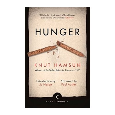 Hunger - Canons - Paul Auster, Knut Hamsun, Jo Nesbo, Sverre Lyngstad Lyngstad – Zboží Mobilmania