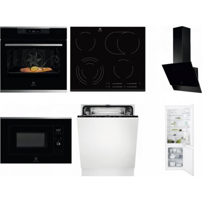 Set Electrolux KOBCS31X + EHF6547FXK + LFV616K + LMS2203EMX + EEA27200L + ENT6TF18S – Hledejceny.cz