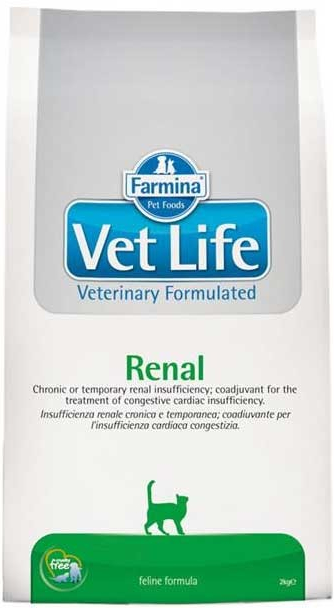 Farmina Vet Life Natural Feline Dry Renal 5 kg