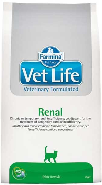 Farmina Vet Life Natural Feline Dry Renal 10 kg