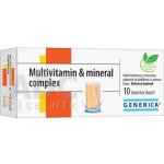 Generica Multivitamin & mineral complex tablet eff 10 ks – Hledejceny.cz
