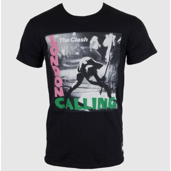 The Clash London Calling Album black T Shirt