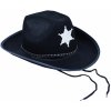 Karnevalový kostým Černý klobouk šerif