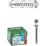 SPAX vruty 4,5x60mm T-STAR zápustná hlava, plný závit, pozink – Hledejceny.cz