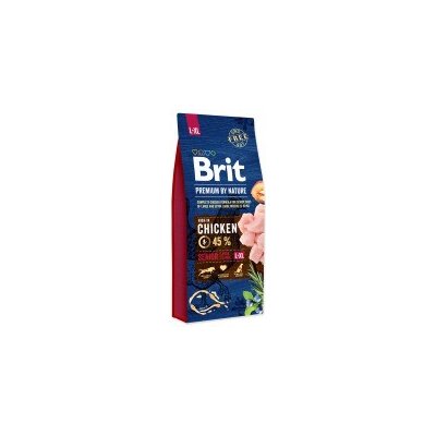 BRIT Premium by Nature Senior L+XL (15kg) 2 pytle (2x15 kg)