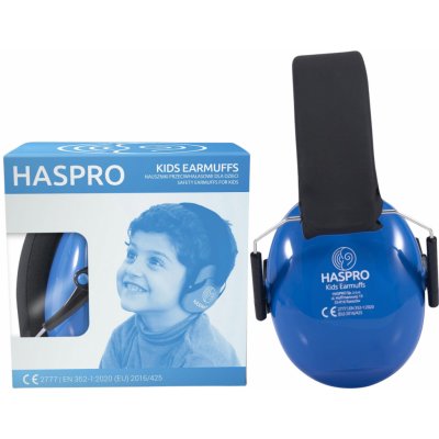 Haspro dětské chrániče sluchu - sluchátka modré – Zboží Dáma
