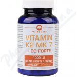 Pharma Activ Vitamín K2 MK 7+ D3 Forte 125 tablet 88 g + Fitness náramek – Hledejceny.cz