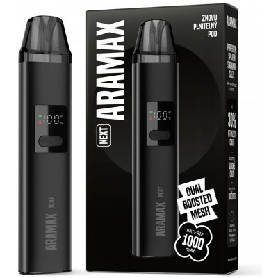 Aramax Next Pod 1000 mAh Černá 1 ks – Zboží Dáma